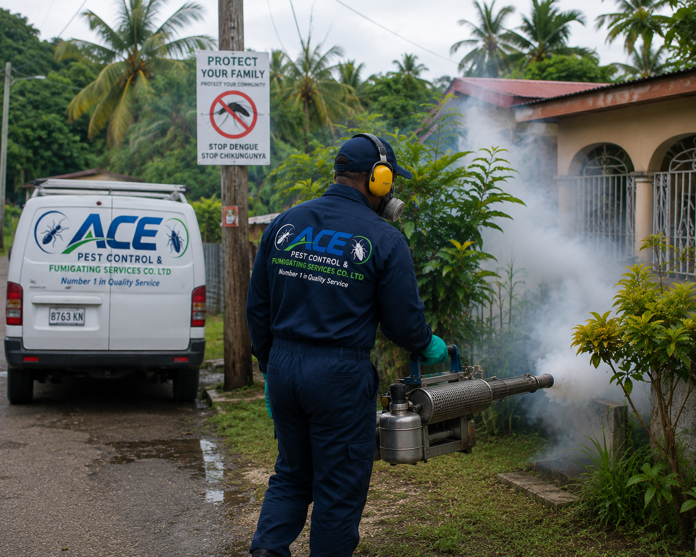Ace Pest Control mosquito fogging service
