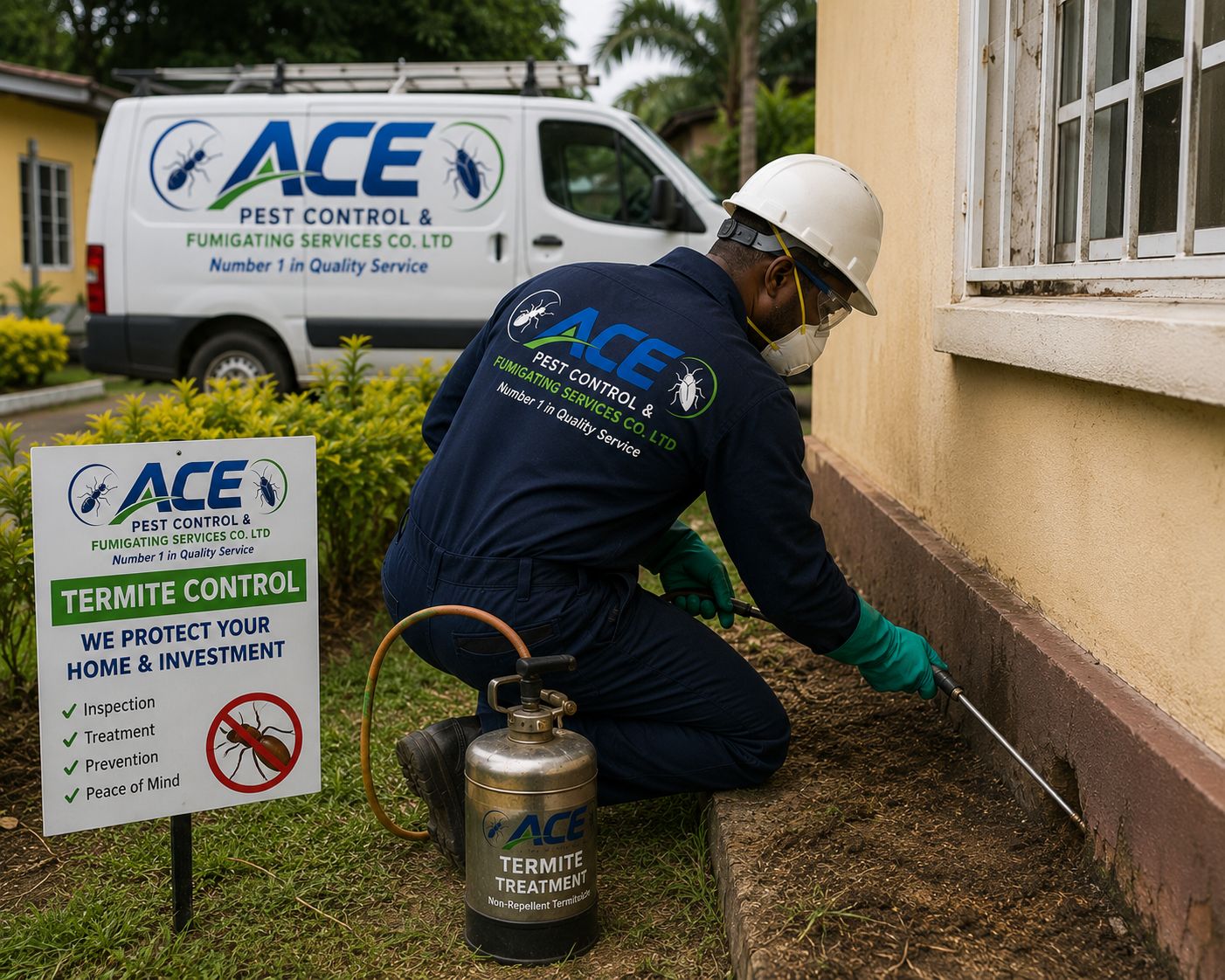 Ace Pest Control termite control service